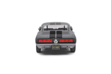 Indlæs billede til gallerivisning FORD USA MUSTANG SHELBY GT500 COUPE 1967 GREY MET BLACK 1:18