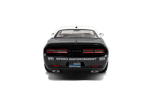Indlæs billede til gallerivisning Dodge CHALLENGER R/T SCAT PACK WIDEBODY - HIGHWAY POLICE 2023 sort/hvid 1:18