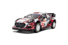 Indlæs billede til gallerivisning FORD ENGLAND PUMA RALLY1 TEAM M SPORT FORD WRT N 22 7th RALLY LATVIA 2024 MARTIN SESKS - RENARS FRANCIS WHITE RED BLACK 1:18