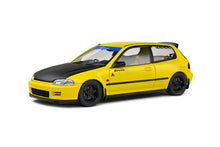 Indlæs billede til gallerivisning HONDA CIVIC (EG6) SiR II SPOON 1991 YELLOW BLACK 1:18