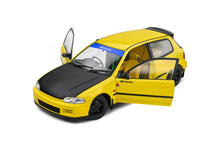 Indlæs billede til gallerivisning HONDA CIVIC (EG6) SiR II SPOON 1991 YELLOW BLACK 1:18