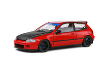 Indlæs billede til gallerivisning HONDA CIVIC (EG6) WORKS SPOON 1991 RED BLACK 1:18