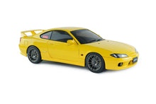 Indlæs billede til gallerivisning NISSAN SILVIA S15 SPEC-RnAERO LIGHTNING YELLOW 1999 1:18