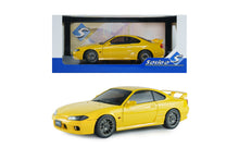 Indlæs billede til gallerivisning NISSAN SILVIA S15 SPEC-RnAERO LIGHTNING YELLOW 1999 1:18