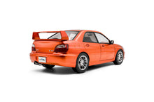 Indlæs billede til gallerivisning SUBARU IMPREZA WRX STi 2003 ORANGE BLACK 1:18