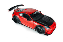 Indlæs billede til gallerivisning TOYOTA GR86 LBWK BODY KIT COUPE 2024 RED BLACK 1:18