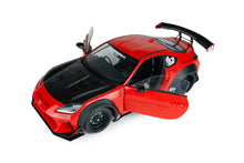 Indlæs billede til gallerivisning TOYOTA GR86 LBWK BODY KIT COUPE 2024 RED BLACK 1:18