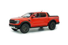 Indlæs billede til gallerivisning FORD USA RANGER RAPTOR PICK-UP DOUBLE CABINE 2024 DARK ORANGE 1:18
