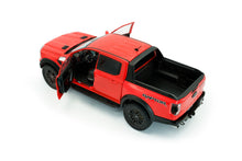 Indlæs billede til gallerivisning FORD USA RANGER RAPTOR PICK-UP DOUBLE CABINE 2024 DARK ORANGE 1:18