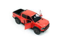 Indlæs billede til gallerivisning FORD USA RANGER RAPTOR PICK-UP DOUBLE CABINE 2024 DARK ORANGE 1:18