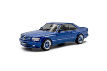 Indlæs billede til gallerivisning MERCEDES BENZ S-CLASS 560SEC AMG (C126) WIDE BODY 1990 PEARL BLUE 1:43