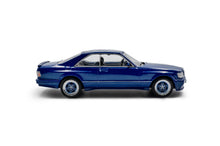 Indlæs billede til gallerivisning MERCEDES BENZ S-CLASS 560SEC AMG (C126) WIDE BODY 1990 PEARL BLUE 1:43