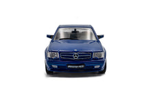 Indlæs billede til gallerivisning MERCEDES BENZ S-CLASS 560SEC AMG (C126) WIDE BODY 1990 PEARL BLUE 1:43