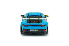 Indlæs billede til gallerivisning PORSCHE 911 992 GT3 RS COUPE TRIBUTE 24h DAYTONA 2023 LIGHT BLUE YELLOW 1:43