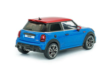 Indlæs billede til gallerivisning MINI COOPER JOHN COOPERnWORKS 2023 ISLAND BLUE METALLIC 1:43