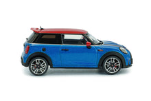 Indlæs billede til gallerivisning MINI COOPER JOHN COOPERnWORKS 2023 ISLAND BLUE METALLIC 1:43