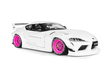 Indlæs billede til gallerivisning TOYOTA GR SUPRA LIBERTY WALK BODY KIT COUPE 2025 WHITE MET 1:18