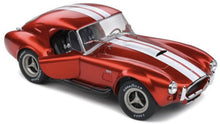 Indlæs billede til gallerivisning SHELBY COBRA 427 S/C MKII SPIDER HARD-TOP 1965 MET.RED 1:18