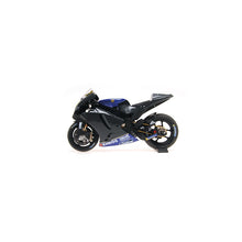 Indlæs billede til gallerivisning Yamaha YZR-M1 #46 MONSTER ENERGY YAMAHA MOTOGP VALENTINO ROSSI TEST BRNO JULY 2019 sort/blå/gul 1:12