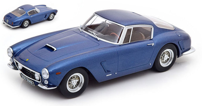 FERRARI 250 SWB PASSO CORTO 1961 BLUE METALLIC 1:18