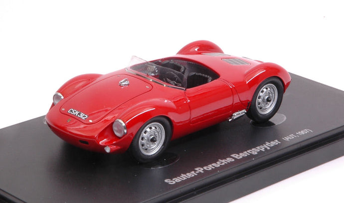 PORSCHE SAUTER BERGSPYDER 1957 RED 1:43