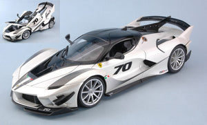 FERRARI FXX-K EVO N.70 WHITE 1:18