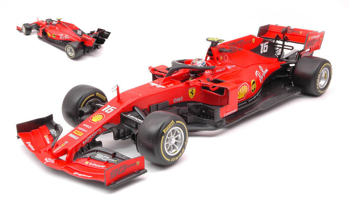FERRARI SF90 N.16 2019 C.LECLERC MONZA SPECIAL LIVERY LIMITED EDIT.1:18