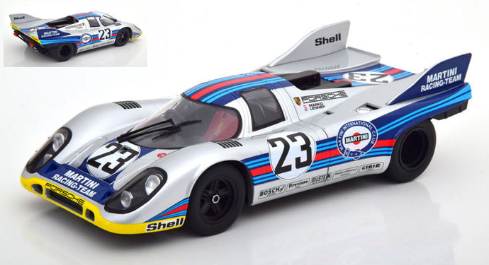 PORSCHE 917K MARTINI N.23 1000 KM SPA 1971 MARKO-VAN LENNEP 1:18