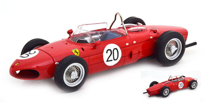 FERRARI 156 F1 SHARKNOSE VOLFGANG VON TRIPS 1961 N.20 FRANCE GP 1:18