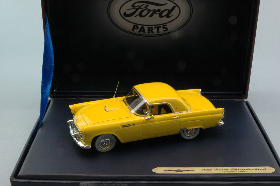 FORD THUNDERBIRD COUPE  1955 YELLOW 1:43