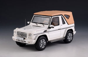 MERCEDES G500 CABRIOLET FINAL EDITION 2013 WHITE CLOSED ROOF 1:43