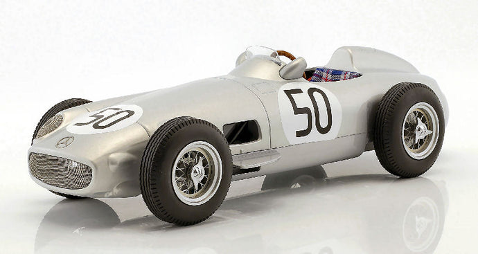 MERCEDES W196 P.TARUFFI 1955 N.50 4th BRITISH GP 1:18