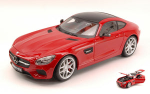 MERCEDES AMG GT 2014 RED EXCLUSIVE SERIES 1:18