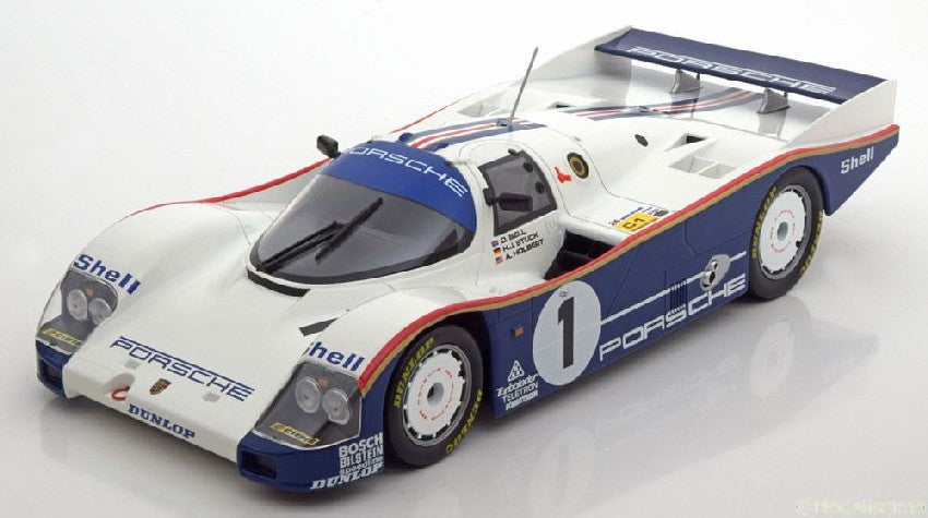 PORSCHE 962 C N.1 WINNER LM 1986 D.BELL-H.J.STUCK-A.HOLBERT 1:18