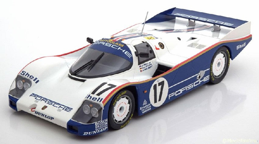 PORSCHE 962 C N.17 WINNER LM 1987 D.BELL-H.J.STUCK-A.HOLBERT 1:18