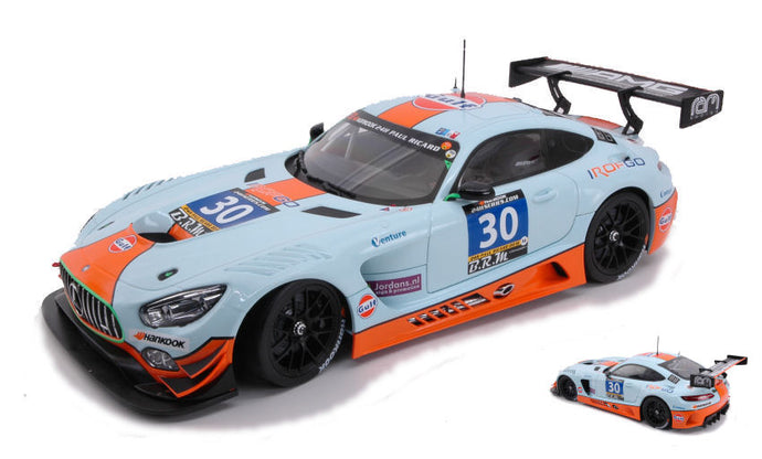 MERCEDES GT3 N.30 2nd 24 H P.RICARD 2016 HALL-GOETHE-BROWN-CAMPBELL 1:18