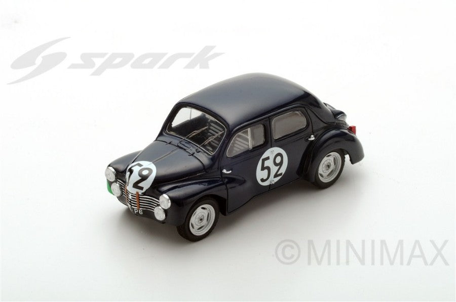 RENAULT 4CV-1063 N.52 DNF LM 1951 J.SANDT-P.MOSER 1:43