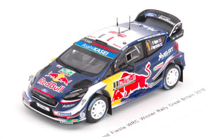 FORD FIESTA WRC N.1 WINNER RALLY GREAT BRITAIN 2018 S.OGIER-J.INGRASSIA