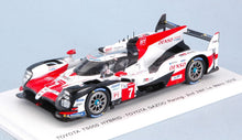 Indlæs billede til gallerivisning TOYOTA TS050 HYBRID N.7 2nd LM 2018 M.CONWAY-K.KOBAYASHI-J.M.LOPEZ 1:43