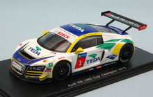 Indlæs billede til gallerivisning AUDI R8 LMS N.1 CUP CHAMPION 2015 ALEX JOONG 1:43