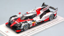 Indlæs billede til gallerivisning TOYOTA TS50 HYBRID N.7 2ND FUJI 2017 CONVAY-KOBAYASHI-LOPEZ 1:43