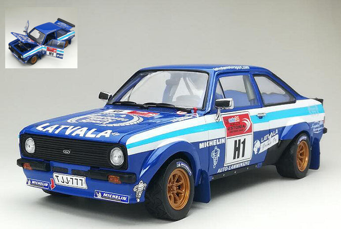 FORD ESCORT MKII RS1800 N.H1 WINNER ESTONIA HISTORIC 2012 LATVALA-SAIR