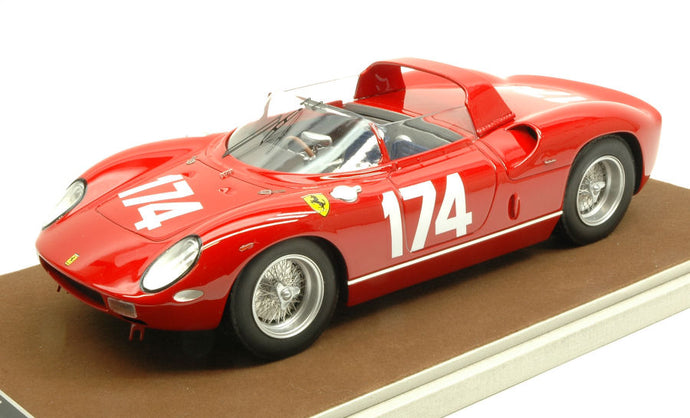 FERRARI 250 P N.174 ACCIDENT TARGA FLORIO 1963 M.PARKES-J.SURTEES 1:18