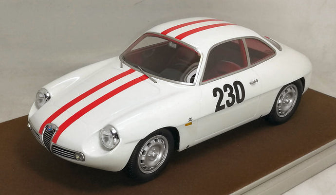 ALFA ROMEO GIULIETTA SZ N.230 FRIBURGO-SCHAUINSLAND 1962 FISCHBABER 1:18