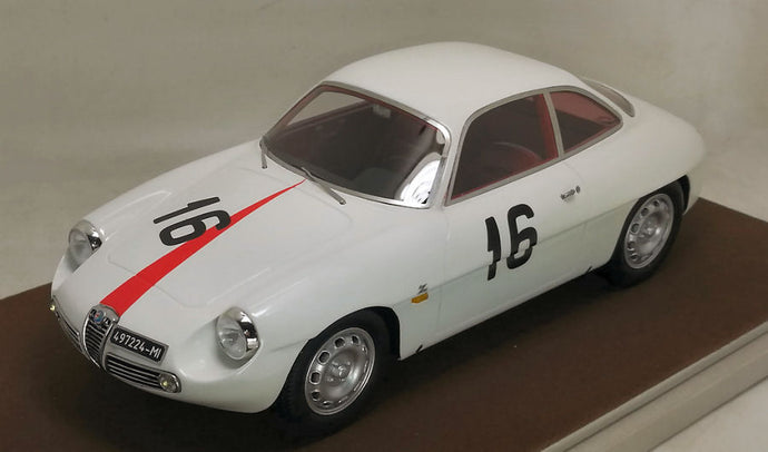 ALFA ROMEO GIULIETTA SZ N.16 COPPA FISA MONZA 1960 KIM 1:18