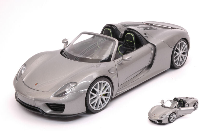 2015 Porsche 918 Spyder convertible grey