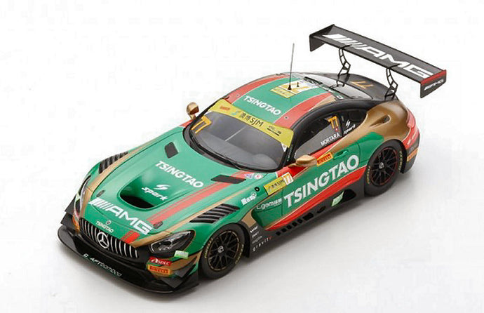 MERCEDES GT3 N.77 6th FIA GT WORLD CUP MACAU 2019 E.MORTARA 1:18