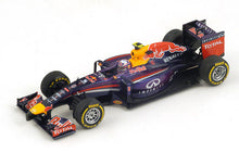 Indlæs billede til gallerivisning RED BULL D.RICCIARDO 2014 N.3 2nd (DSQ) AUSTRALIAN GP 1:43