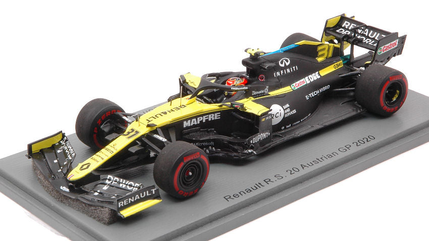 RENAULT RS 20 ESTEBAN OCON 2020 N.31 8th AUSTRIAN GP 1:43