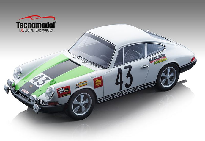 PORSCHE 911 T N.43 LE MANS 1968 GABAN-VANDERSCHRICK 1:18